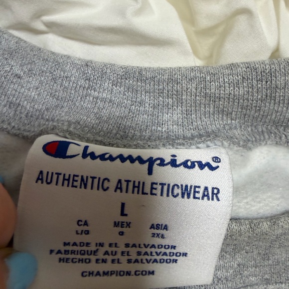 Champion Rowan University Heather Gray Athletic Sweatshirt - Picture 4 of 4